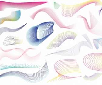 20 Lines Swirls And Patterns Vector Graphic