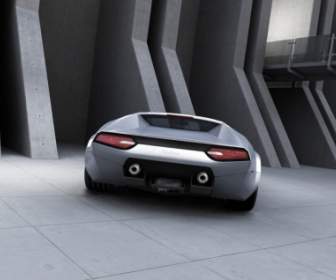 2007 パンテーラ概念リア コンセプト車を壁紙します。