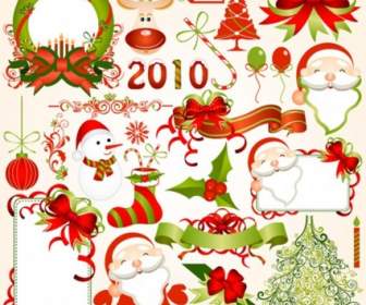 2010 クリスマス要素ベクトル