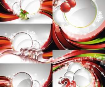2011 New Year Background Image Vector