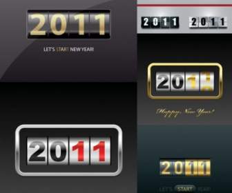 Nouvel An 2011 Une Image Clipart