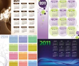 2011-Vektor-Kalender-Vektor