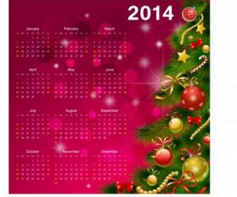 2014 Kalender Selamat Tahun Baru