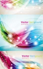 3 Dream Dynamic Lines Of The Background Vector