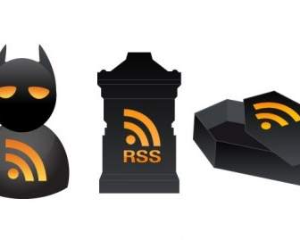 3 Halloween Rss Icons