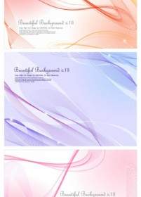 3 Lines Abstract Background Vector