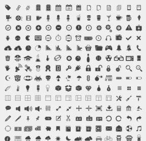 350 Vector Web Icons