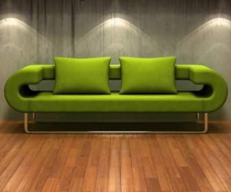 3d Couch Wallpaper Interior Design Other