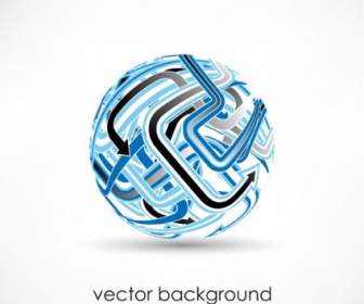 3D Dynamische Logo03 Vektor