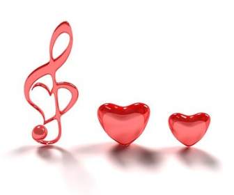 3d Heartshaped Note Picture