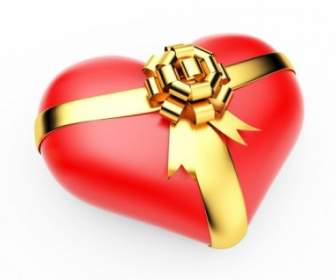 3d Heartshaped 系列的清晰图片一份礼物