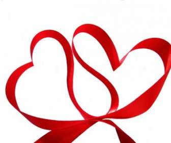 3d Heartshaped 系列的清晰圖片 Heartshaped 絲帶