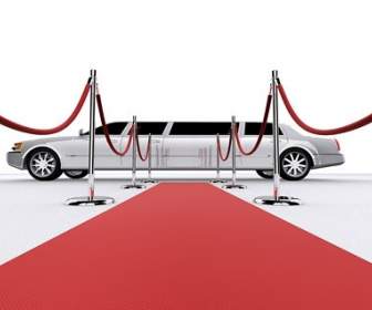3d Red Carpet Limousine Picture
