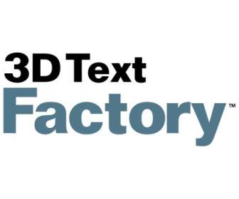 3d 文本厂 3d 文本厂