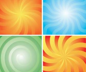4 Rotation Lines Of The Background Vector