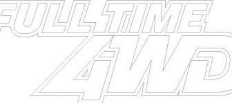 Logotipo De Tiempo Completo 4WD
