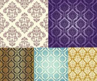 5 Gorgeous Pattern Vector Background