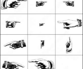 6 Finger Pointing Brush