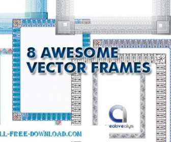 8 Awesome Frames In Vector
