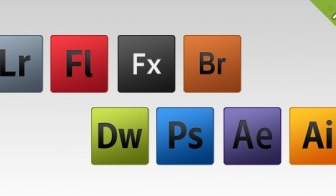 8 Icônes De Produit Adobe Gratuit