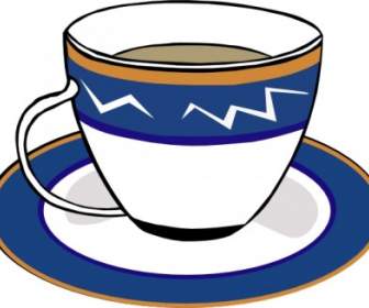 A Cup And A Dish Clip Art