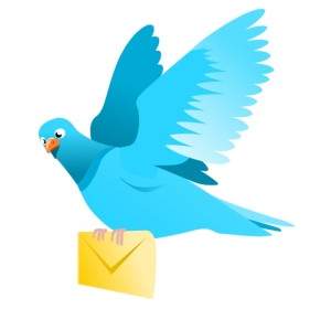 летающие голубь, доставлять сообщение