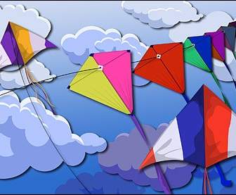 A Kite Flying