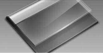 A Metal Glass Folder
