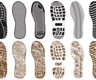 Una Variedad De Vector Impresión Fina Zapato