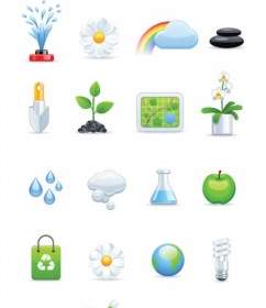 A Variety Of Icon Set Vector