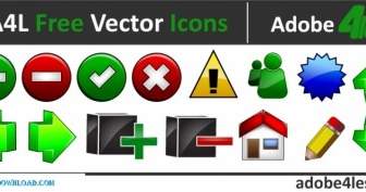 A4L Kostenlose Vektor-icons