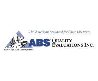 évaluations De Qualité ABS