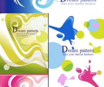 Abstract Background Pattern Element Vector