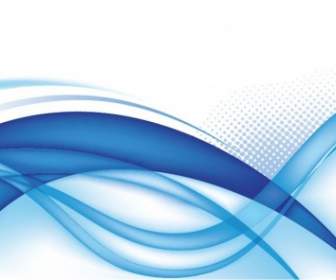 Abstract Blue Background Vector Graphic