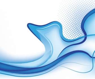 Abstract Blue Background Vector Graphic