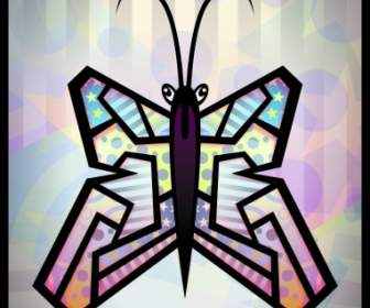 Абстрактный бабочка
