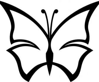 Abstrakte Schmetterling-Clipart
