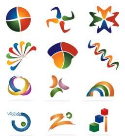 抽象的なロゴのベクトル