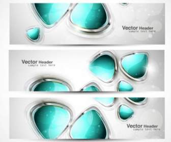 Abstract Modern Graphics Banner01 Vector
