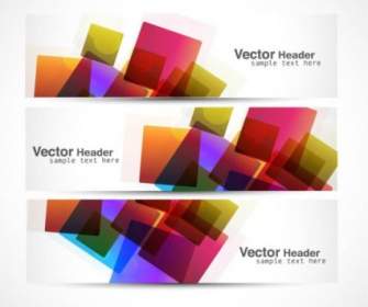 Abstract Modern Graphics Banner04 Vector