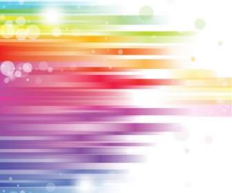 Abstract Rainbow Background Vector