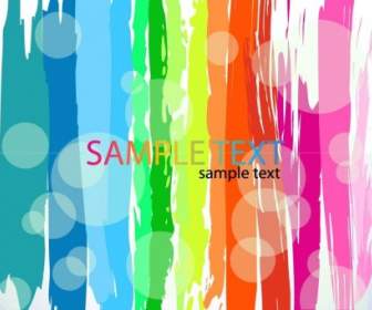 Abstract Rainbow Color Vector Background