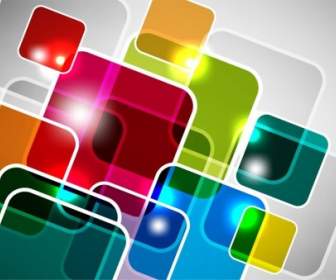 Abstract Square Vector Background