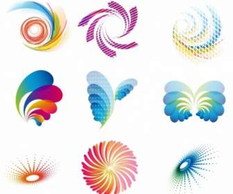 Abstract Wave Icons