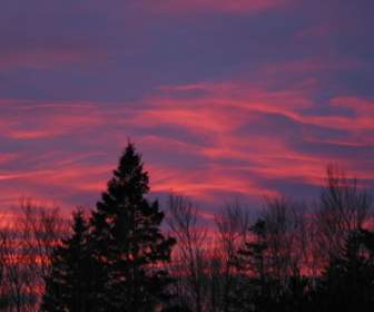 Acadia Nationalpark Maine Sonnenuntergang