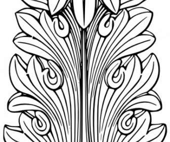 Acanthus Leaf Clip Art