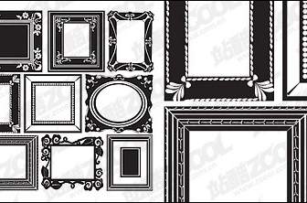 Accommodates Frame Lace Vector Material