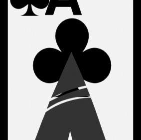 Ace Of Clubs ClipArt
