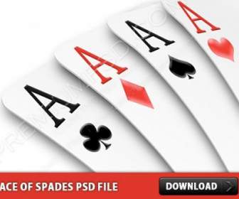 Ace Of Spades-Psd-Datei