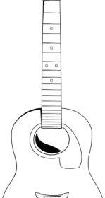 Gitar Akustik Clip Art